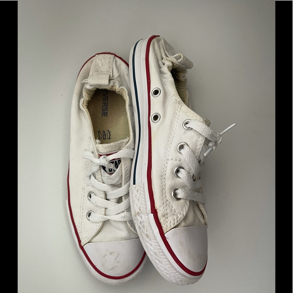 Girls slip on converse